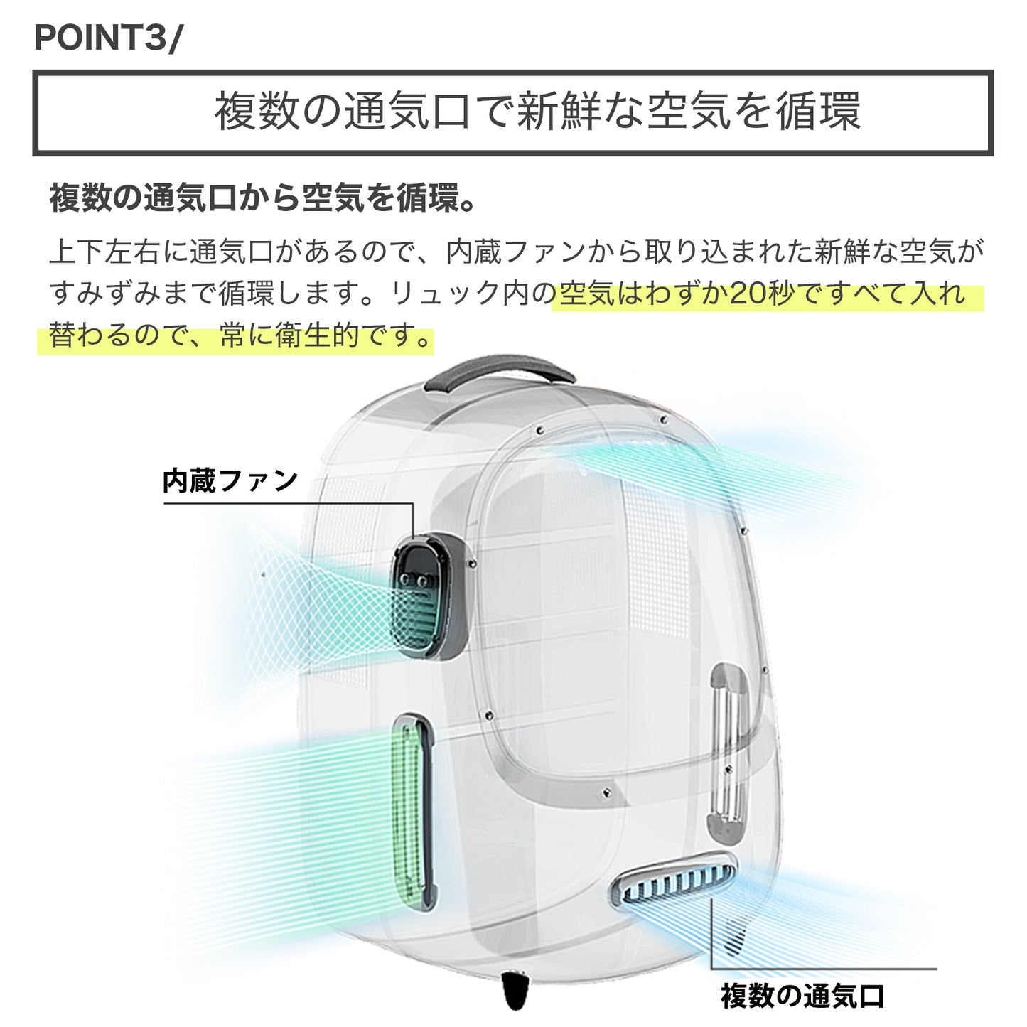 P7704 / ペットリュック