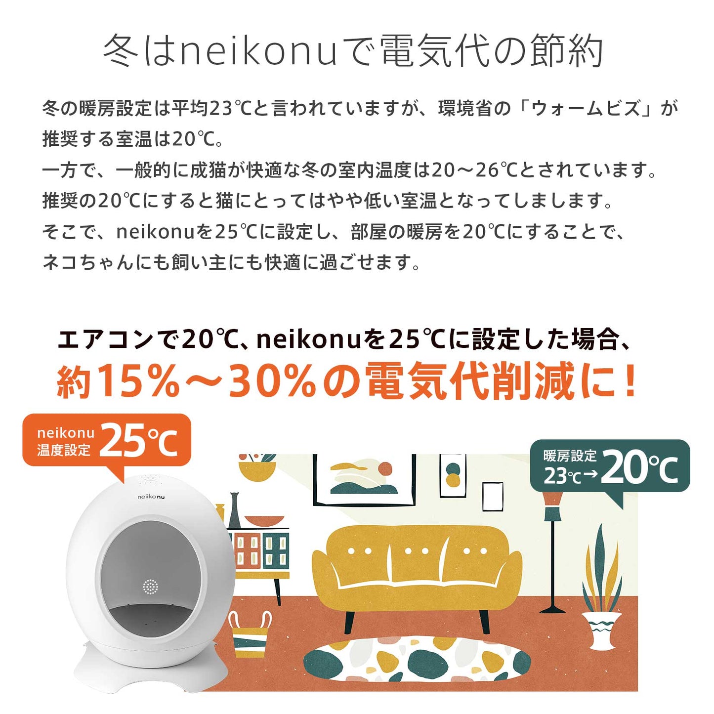 neikonu  床冷・暖房ルーム