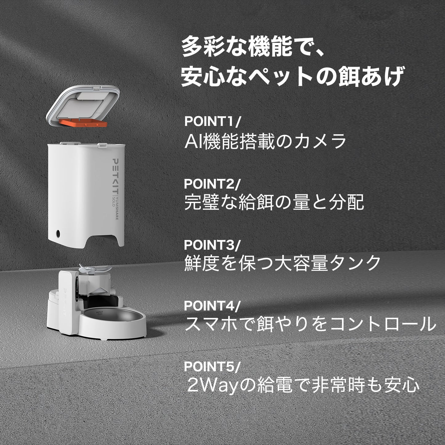 P571 /カメラ付き自動給餌機