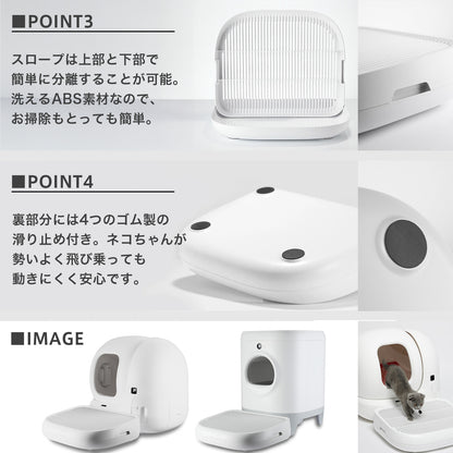 【P9902 P9902bac P9903 P9904 自動猫トイレ専用】 スロープ / P9219