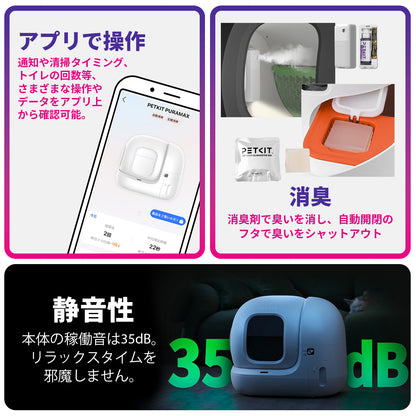 自動猫トイレ エントリーセット/  P9902bac