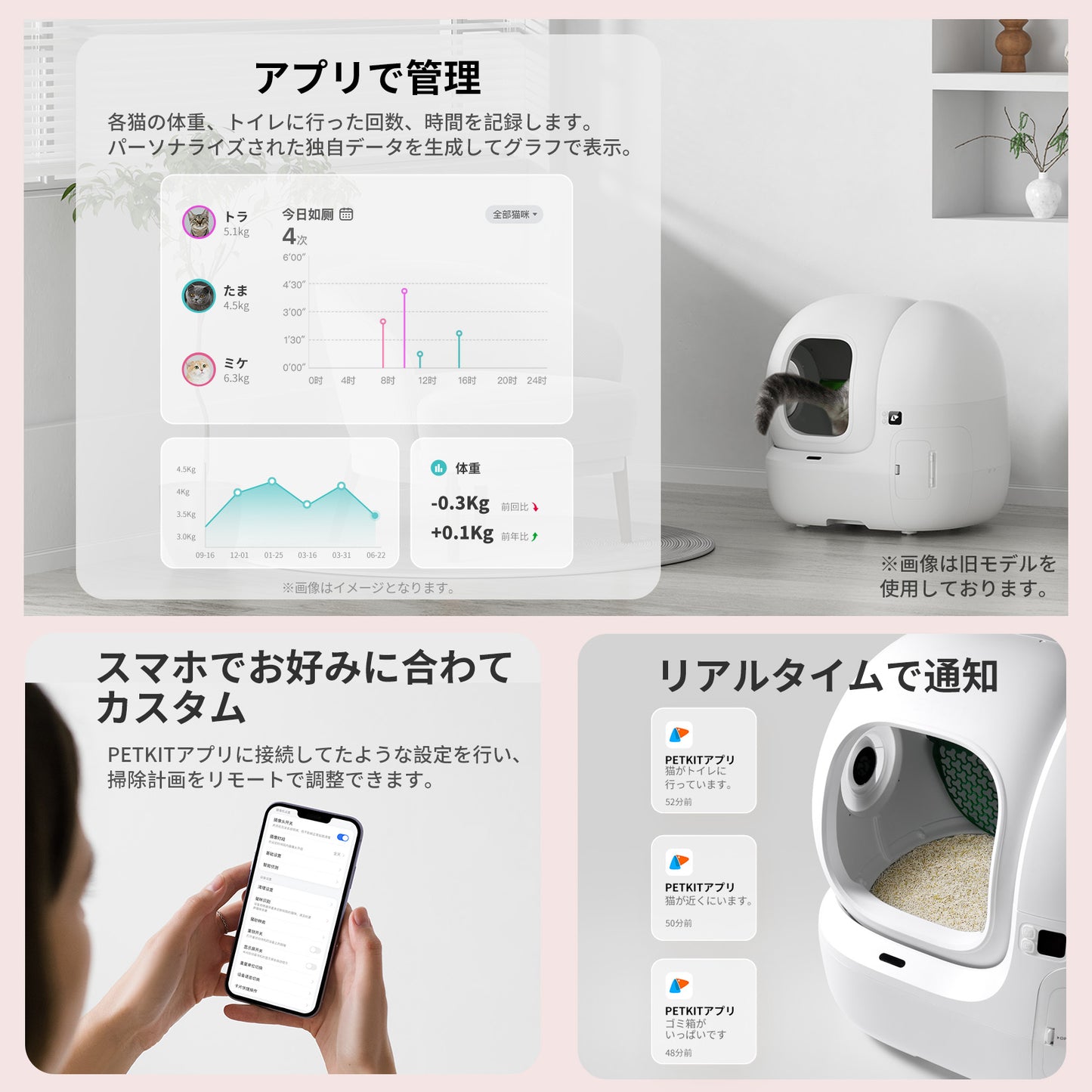 PUROBOT MAX PRO / P9904 / AIカメラ全自動猫トイレ