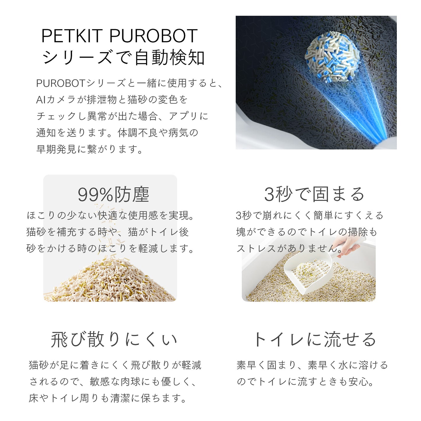 尿pH検査猫砂 / PKCL10