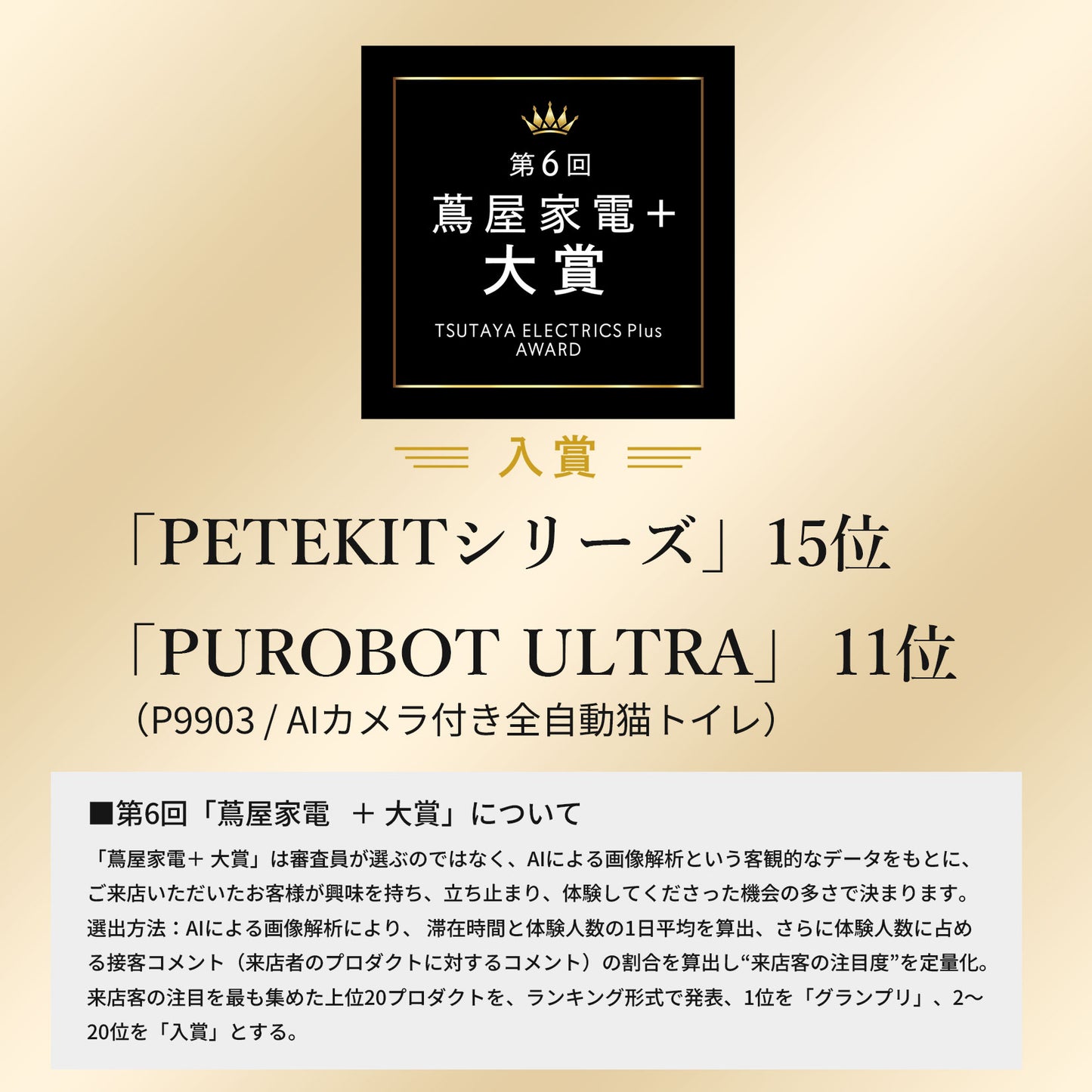 AIカメラ付き自動猫トイレ / P9904N